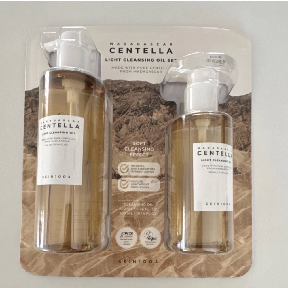 SKIN1004 Madagascar Centella Light Cleansing Oil Sealed 2-pack